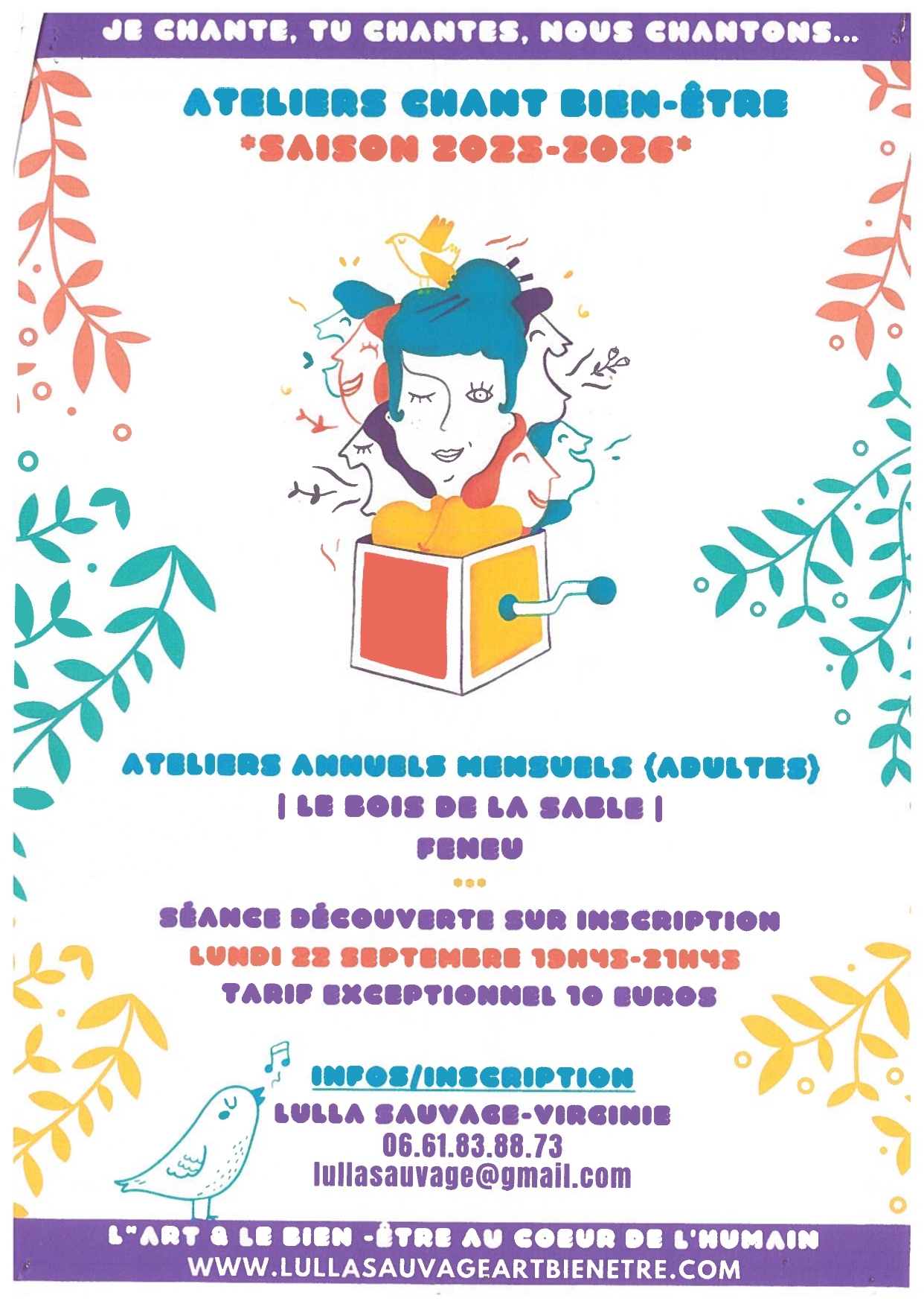Atelier chant Lulla sauvage