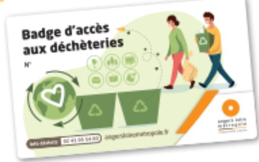 BADGE DECHET