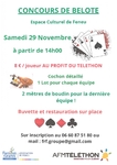 Concours de belote